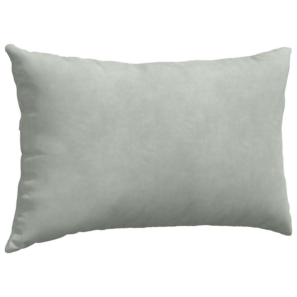Sofakissen 2 Stück Gelb 50 x 30 cm Cordstoff
