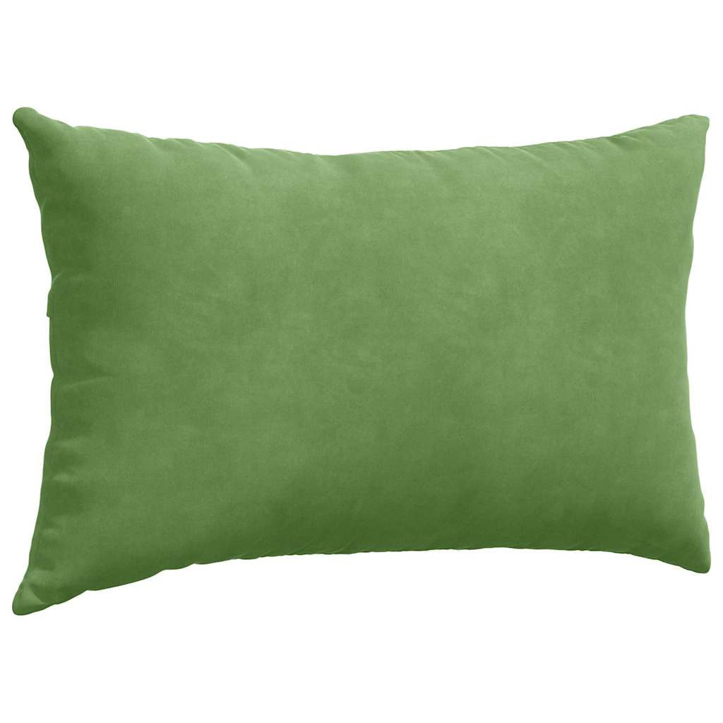 Sofakissen 2 Stück Gelb 50 x 30 cm Cordstoff