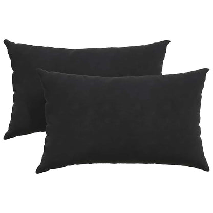 Sofakissen 2 Stück Gelb 50 x 30 cm Cordstoff