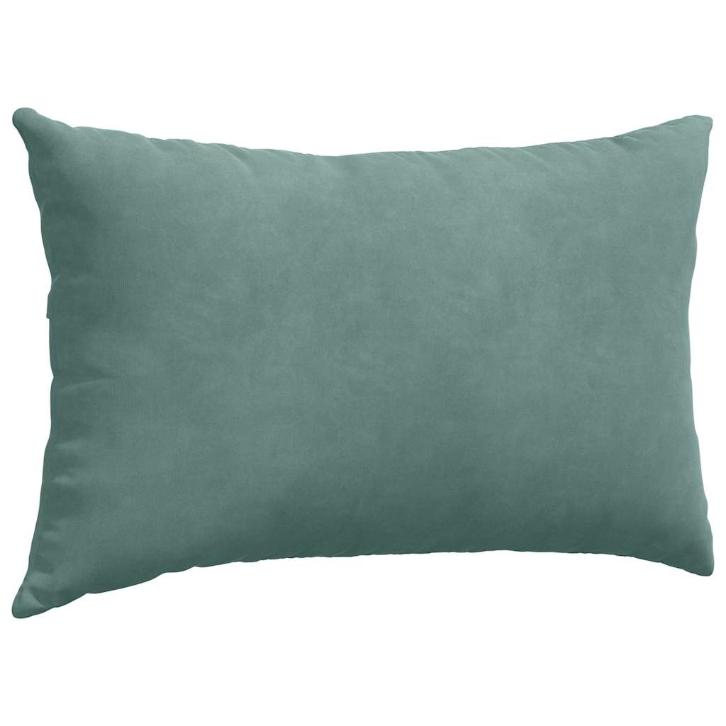Sofakissen 2 Stück Gelb 50 x 30 cm Cordstoff