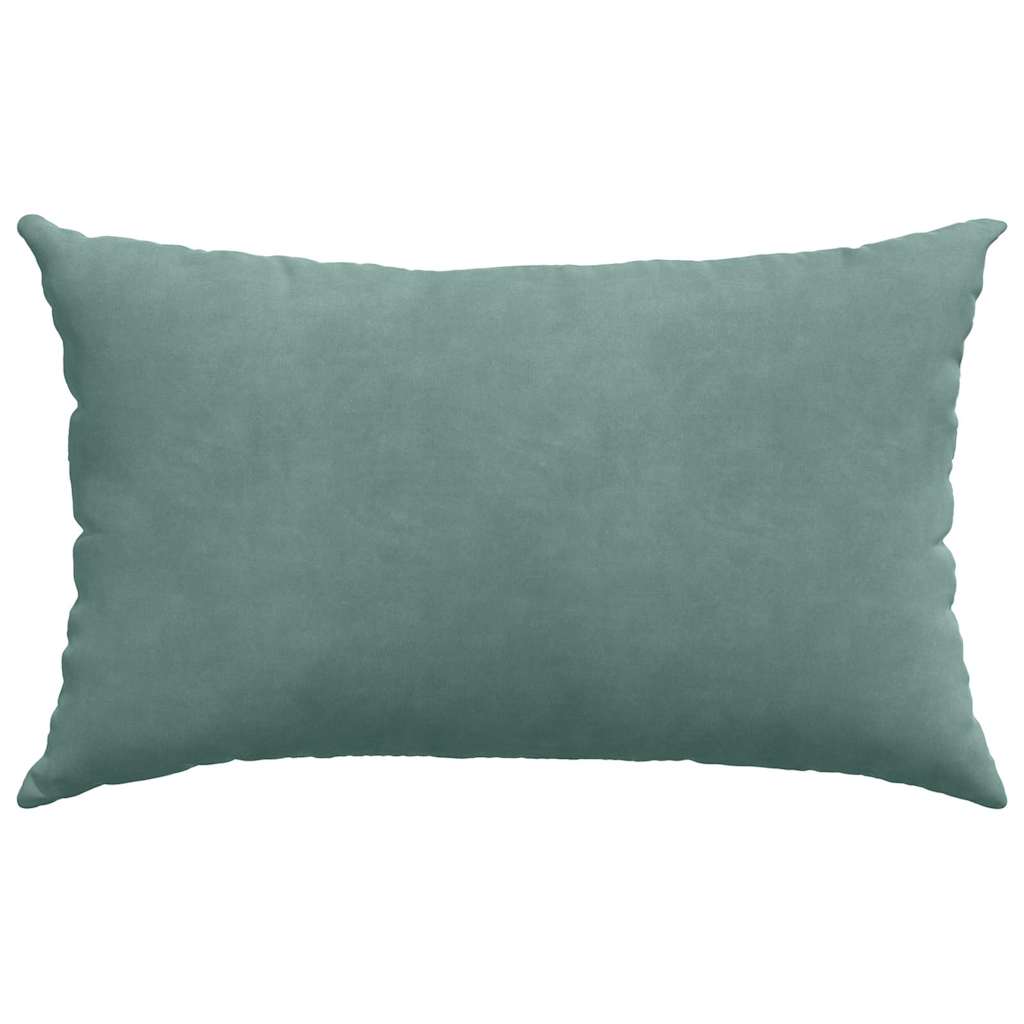 Sofakissen 2 Stück Gelb 50 x 30 cm Cordstoff