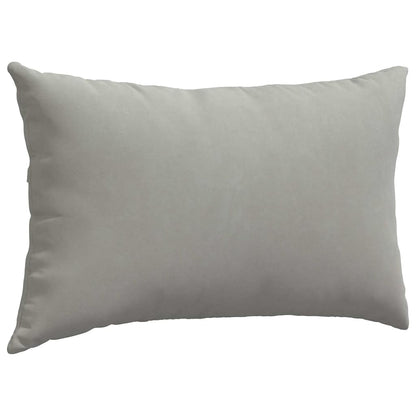 Sofakissen 2 Stück Beige 50 x 30 cm Stoff