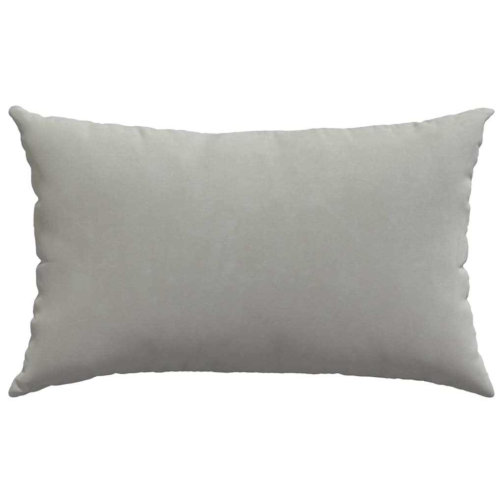 Sofakissen 2 Stück Beige 50 x 30 cm Stoff