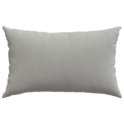Sofakissen 2 Stück Beige 50 x 30 cm Stoff