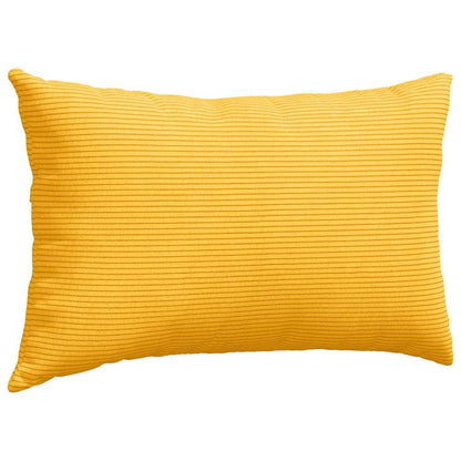 Sofakissen 2 Stück Hellgrau 50 x 30 cm Cordstoff