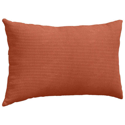 Sofakissen 2 Stück Hellgrau 50 x 30 cm Cordstoff