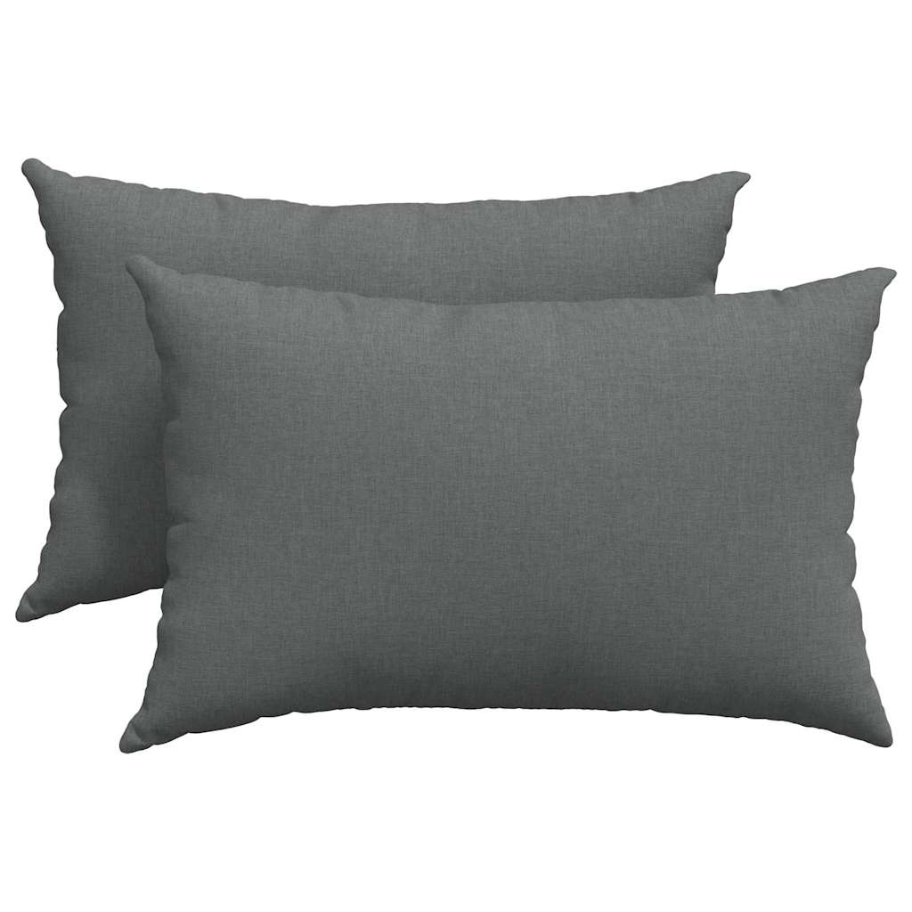Sofakissen 2 pcs Rosa 60 x 40 cm Stoff