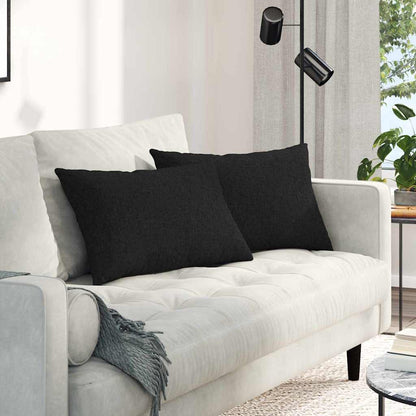 Sofakissen 2 pcs Rosa 60 x 40 cm Stoff
