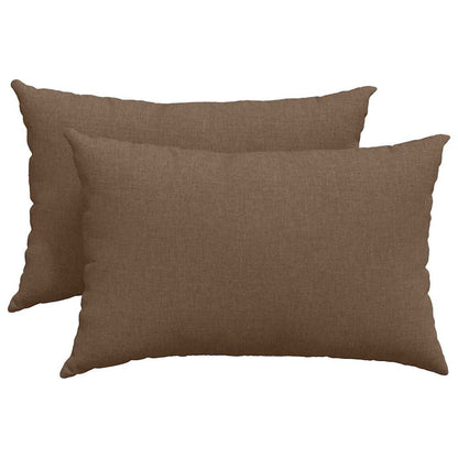 Sofakissen 2 pcs Rosa 60 x 40 cm Stoff