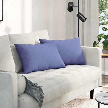 Sofakissen 2 pcs Rosa 60 x 40 cm Stoff