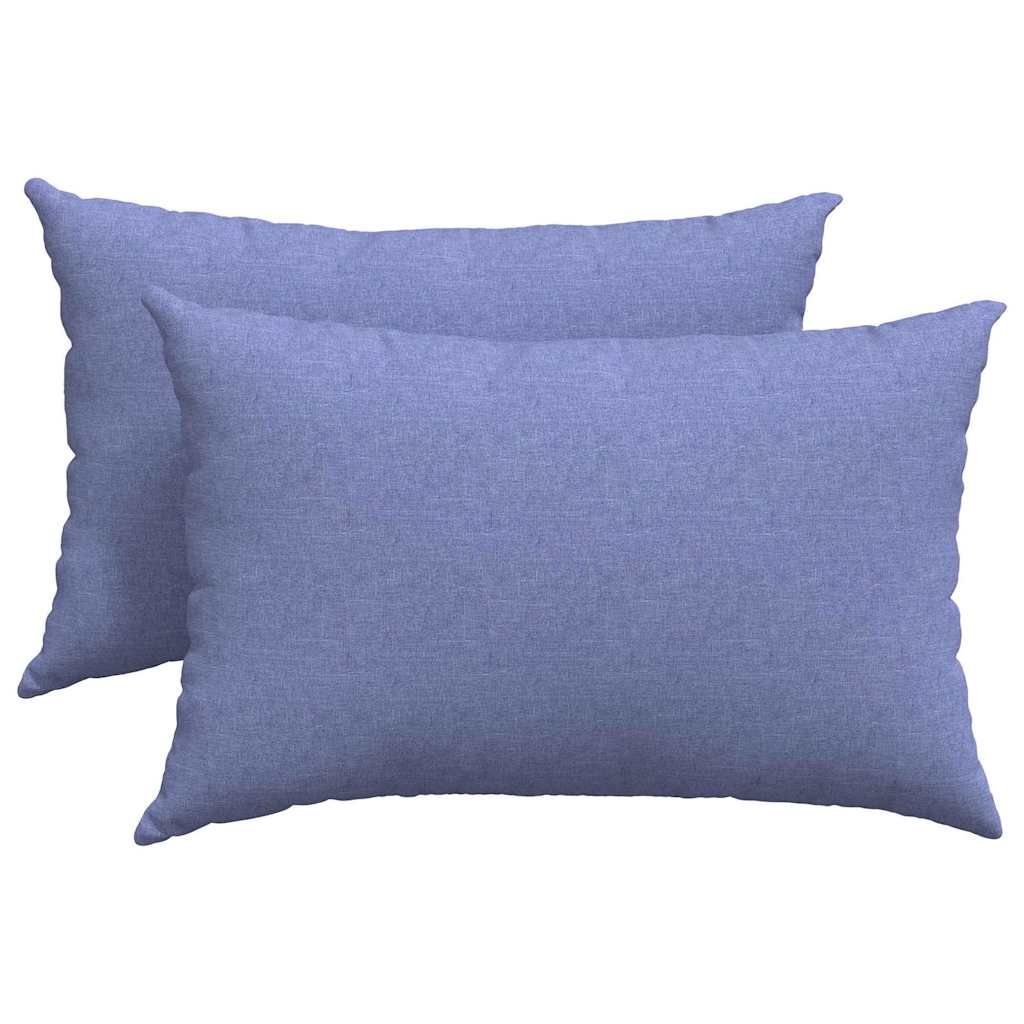 Sofakissen 2 pcs Rosa 60 x 40 cm Stoff