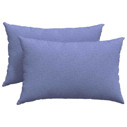 Sofakissen 2 pcs Rosa 60 x 40 cm Stoff