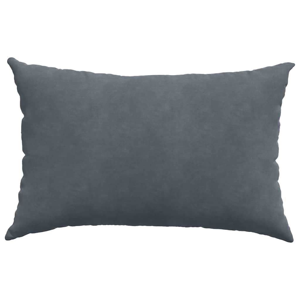 Sofakissen 2 Stück Dunkelgrün 60 x 40 cm Cordstoff