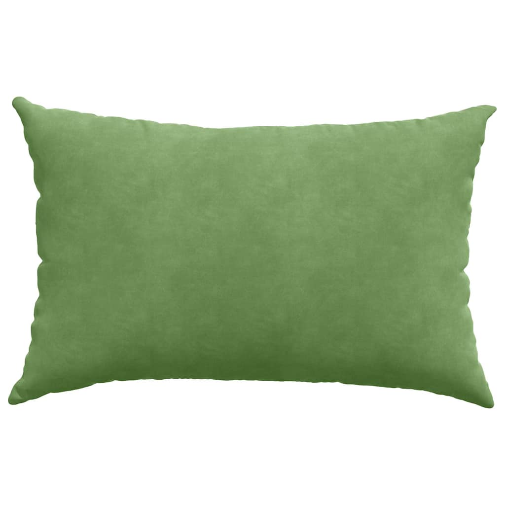 Sofakissen 2 Stück Dunkelgrün 60 x 40 cm Cordstoff