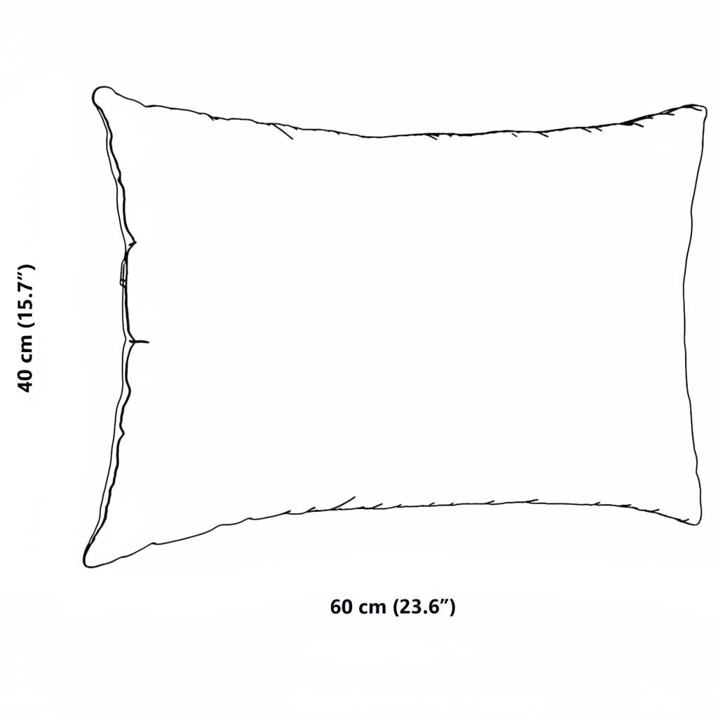 Sofakissen 2 Stück Dunkelgrün 60 x 40 cm Cordstoff