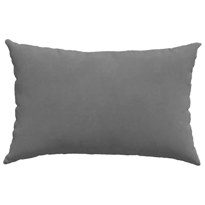 Sofakissen 2 Stück Beige 60 x 40 cm Stoff