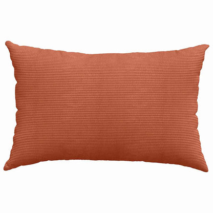 Sofakissen 2 Stück Creme 60 x 40 cm Cordstoff