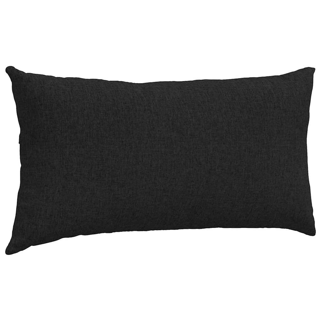 Sofakissen 2 pcs Wolkengrau 80 x 40 cm Stoff