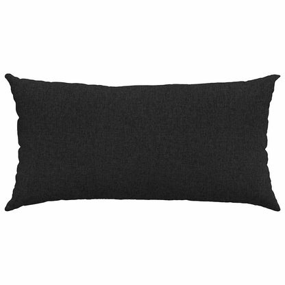 Sofakissen 2 pcs Wolkengrau 80 x 40 cm Stoff