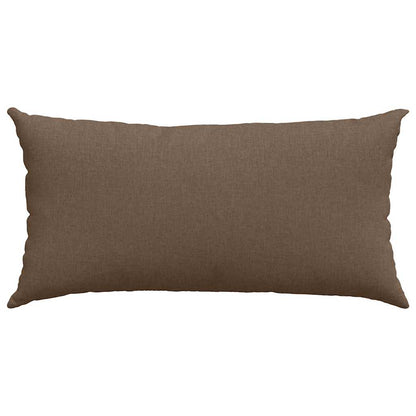 Sofakissen 2 pcs Wolkengrau 80 x 40 cm Stoff