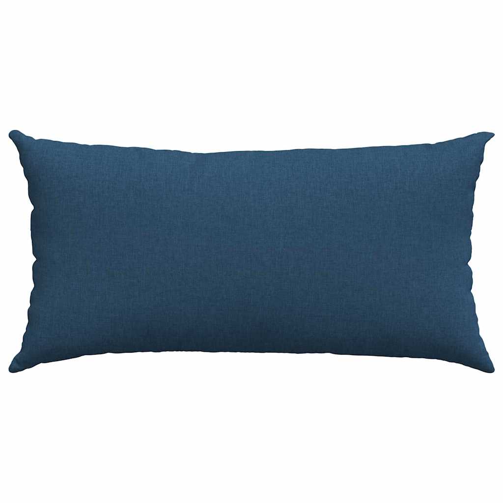 Sofakissen 2 pcs Wolkengrau 80 x 40 cm Stoff