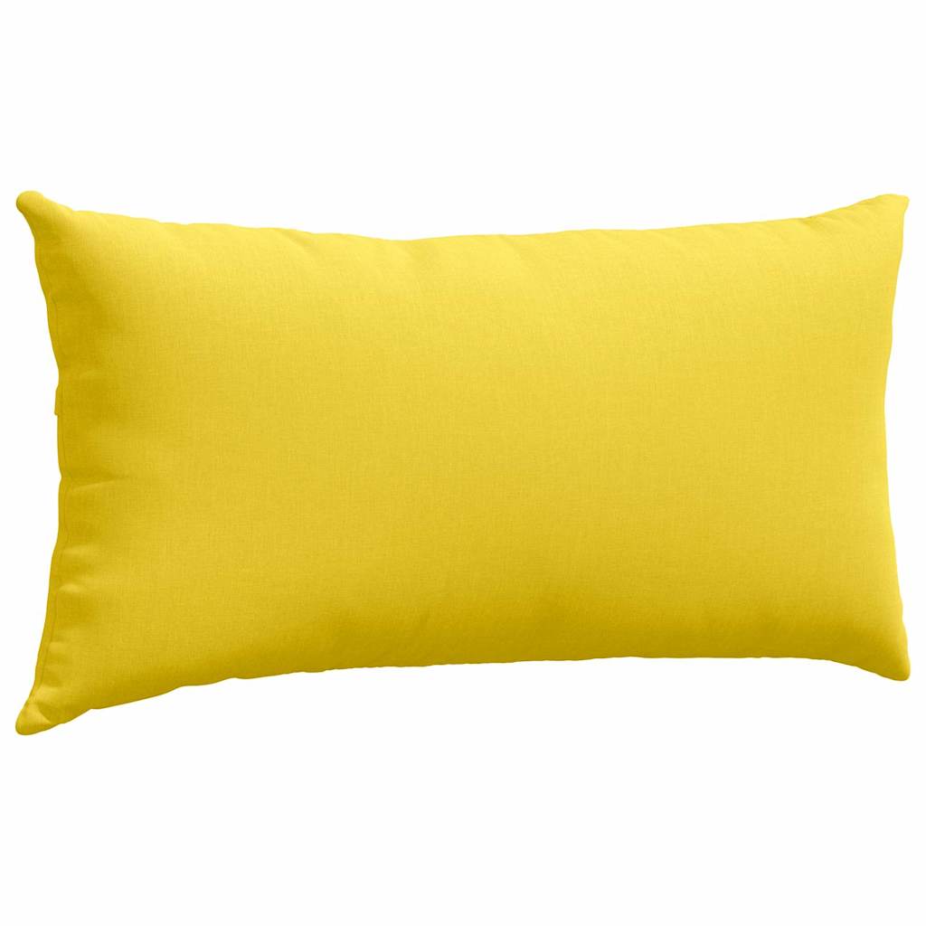 Sofakissen 2 pcs Wolkengrau 80 x 40 cm Stoff