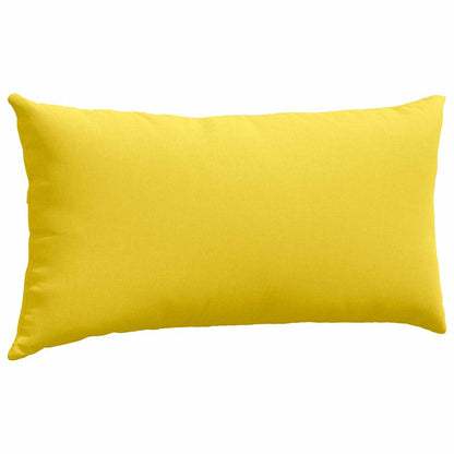 Sofakissen 2 pcs Wolkengrau 80 x 40 cm Stoff