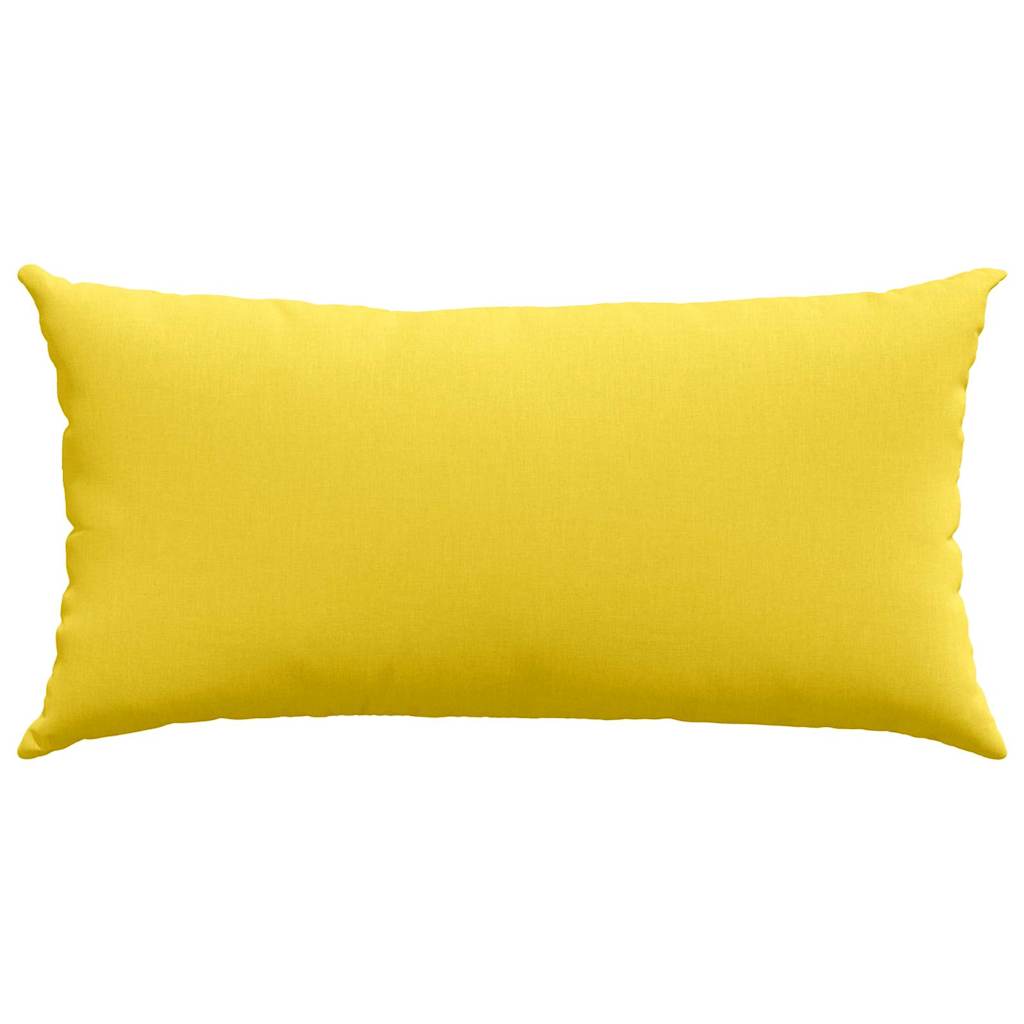 Sofakissen 2 pcs Wolkengrau 80 x 40 cm Stoff