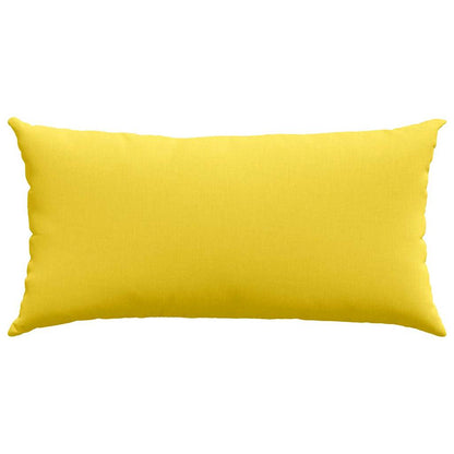 Sofakissen 2 pcs Wolkengrau 80 x 40 cm Stoff