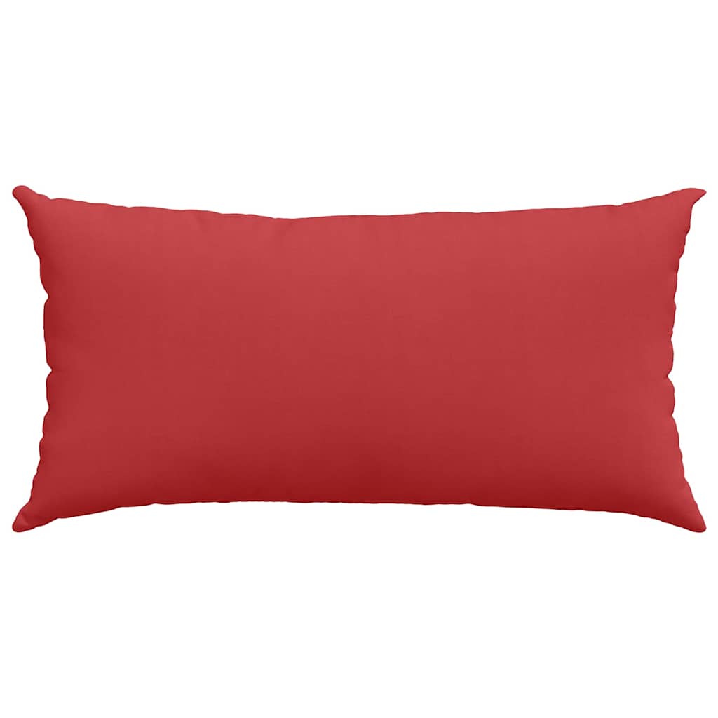 Sofakissen 2 pcs Wolkengrau 80 x 40 cm Stoff