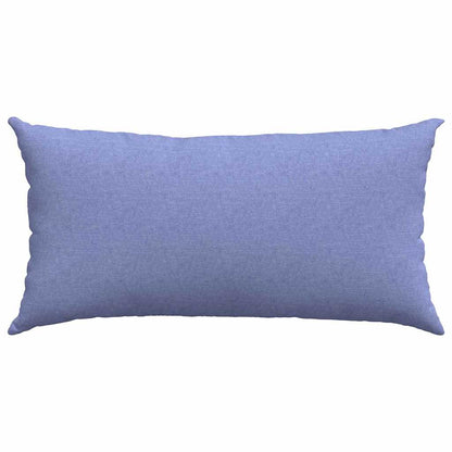 Sofakissen 2 pcs Wolkengrau 80 x 40 cm Stoff