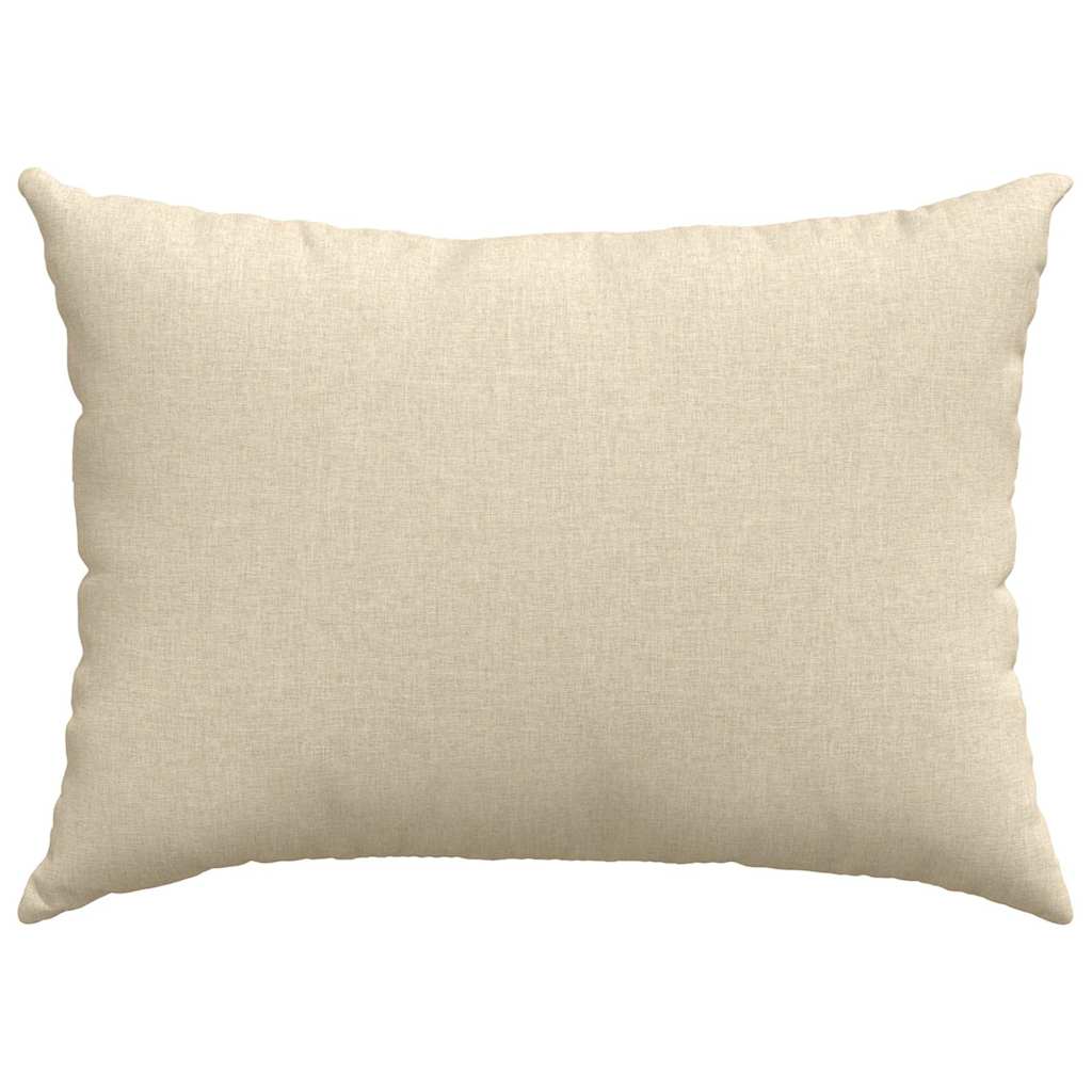 Sofakissen 2 pcs Hellgrün 70 x 50 cm Stoff