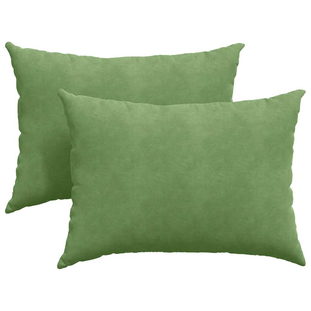Sofakissen 2 Stück Weinrot 70 x 50 cm Cordstoff