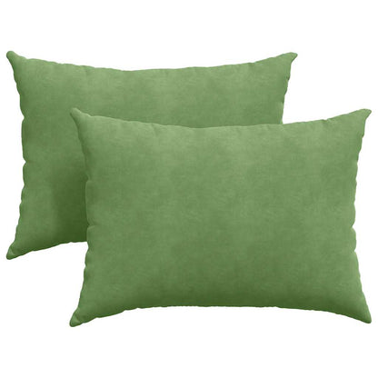 Sofakissen 2 Stück Weinrot 70 x 50 cm Cordstoff