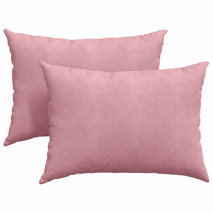 Sofakissen 2 Stück Weinrot 70 x 50 cm Cordstoff