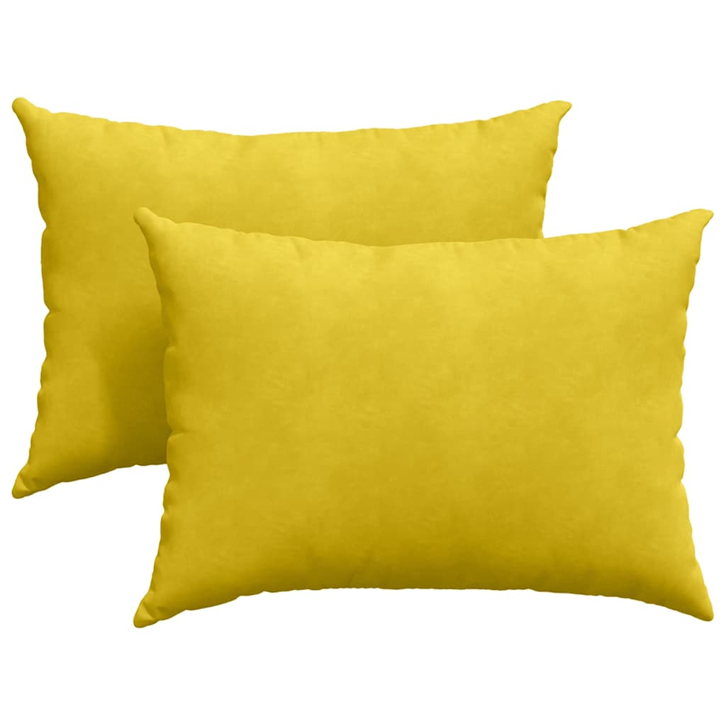 Sofakissen 2 Stück Weinrot 70 x 50 cm Cordstoff