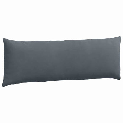 Sofakissen 2 Stück Schwarz 120 x 40 cm Cordstoff