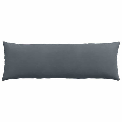 Sofakissen 2 Stück Schwarz 120 x 40 cm Cordstoff