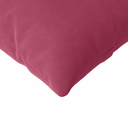 Sofakissen 2 Stück Schwarz 120 x 40 cm Cordstoff