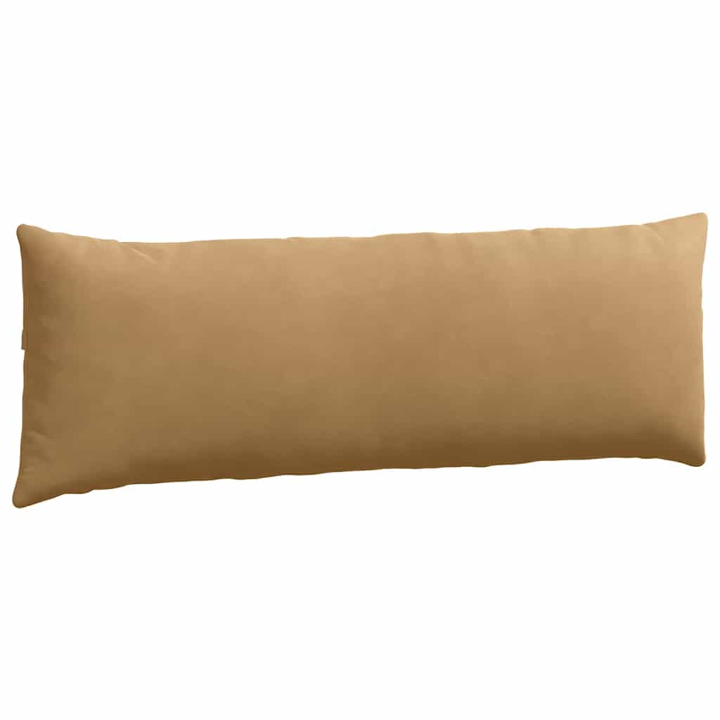Sofakissen 2 Stück Schwarz 120 x 40 cm Cordstoff