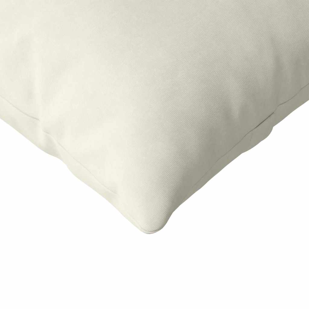 Sofakissen 2 Stück Schwarz 120 x 40 cm Cordstoff