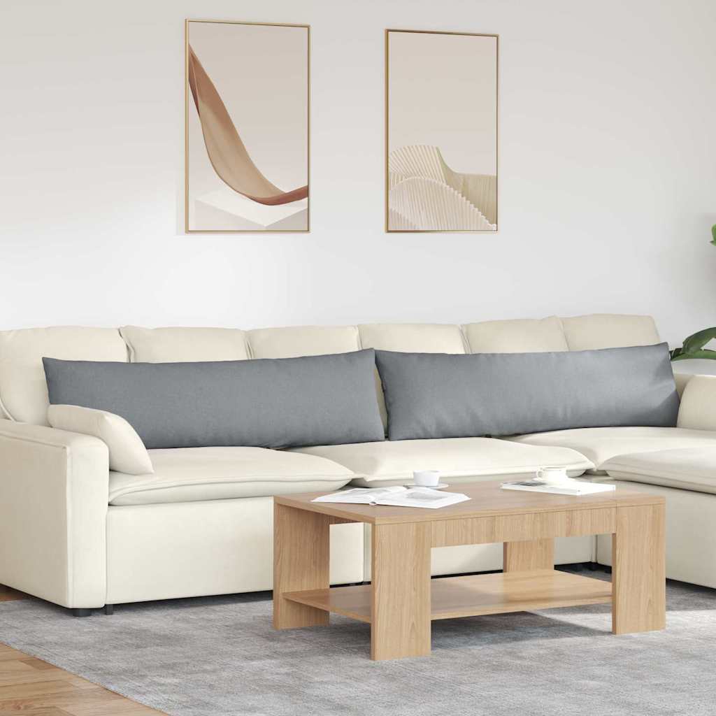 Sofakissen 2 pcs Rot 145 x 40 cm Stoff