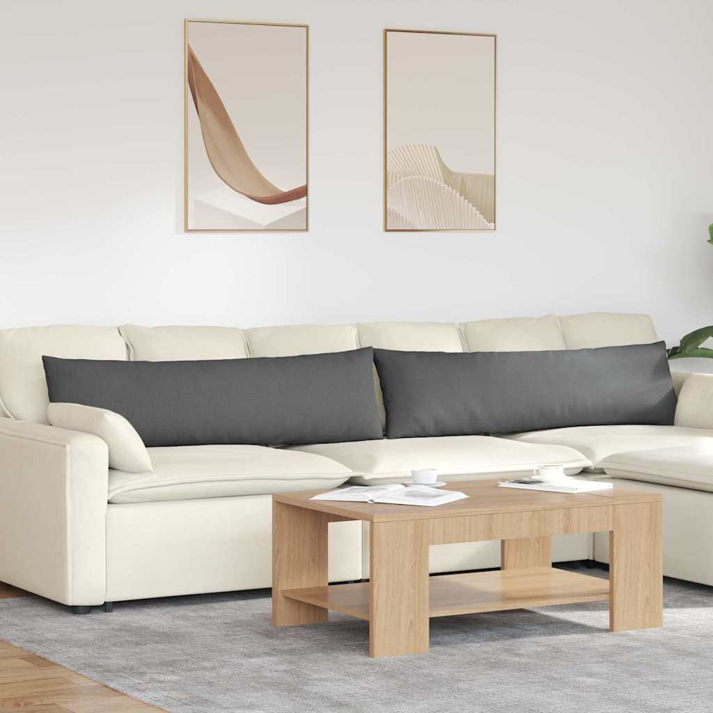 Sofakissen 2 pcs Rot 145 x 40 cm Stoff