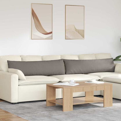 Sofakissen 2 pcs Rot 145 x 40 cm Stoff