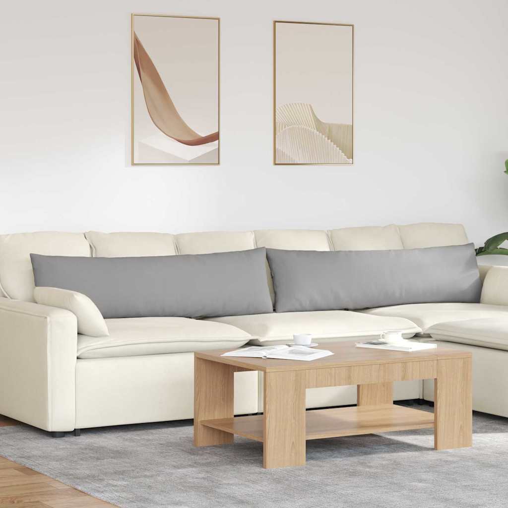 Sofakissen 2 pcs Rot 145 x 40 cm Stoff