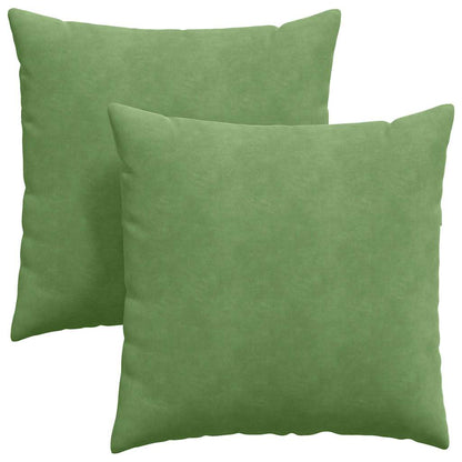 Sofakissen 2 Stück Polizeiblau 80 x 80 cm Cordstoff