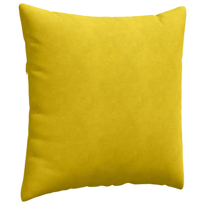 Sofakissen 2 Stück Polizeiblau 80 x 80 cm Cordstoff