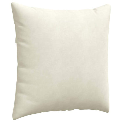 Sofakissen 2 Stück Polizeiblau 80 x 80 cm Cordstoff