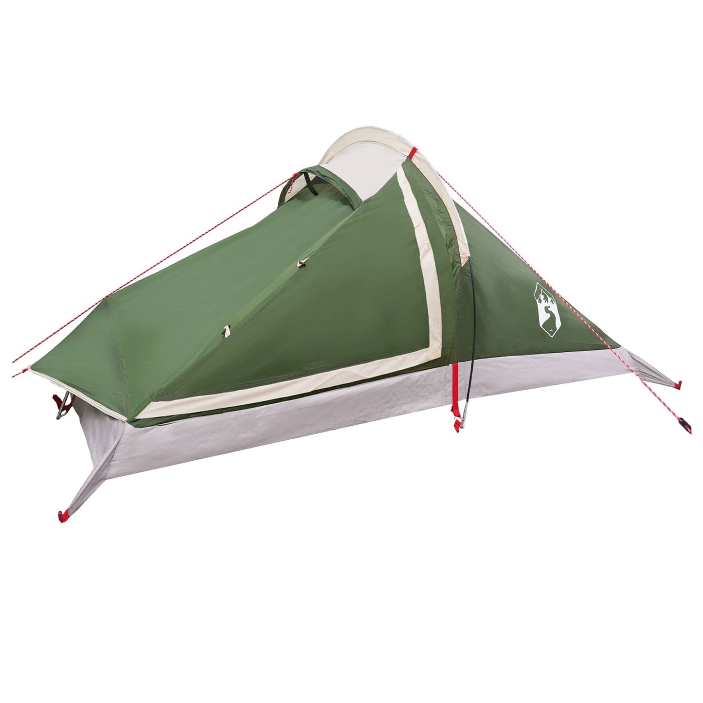 Trekkingzelt Grau und Orange 4-Personen