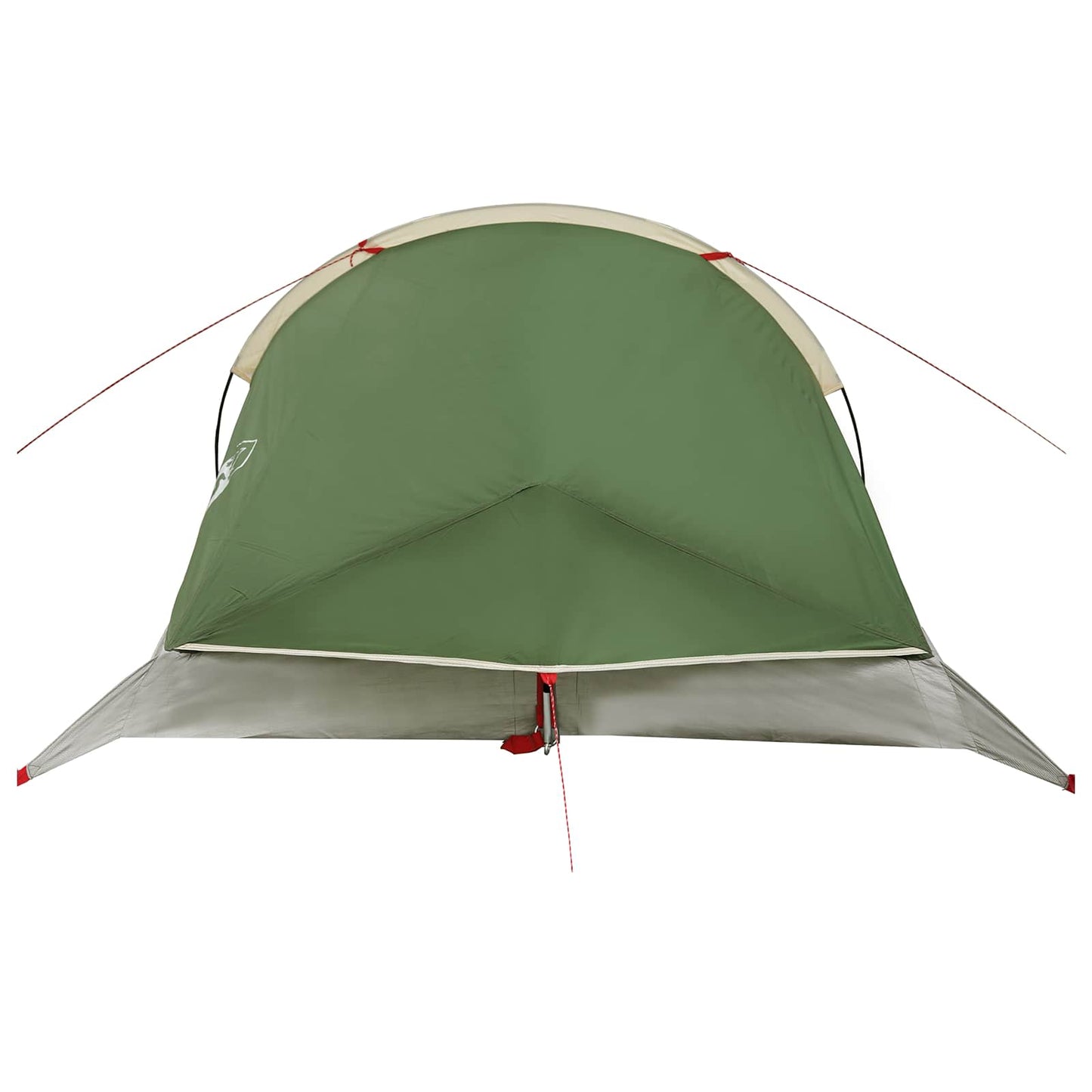 Trekkingzelt Grau und Orange 4-Personen